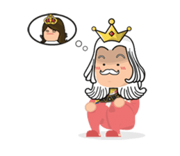 King & Queen Lover sticker #6223098