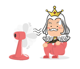 King & Queen Lover sticker #6223099