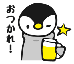 polar bear and penguin sticker #6223186