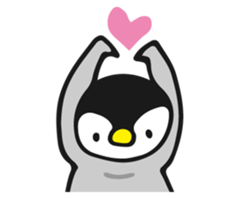 polar bear and penguin sticker #6223205