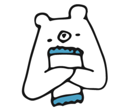polar bear and penguin sticker #6223211