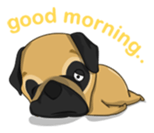 Funny and cute dog sticker #6223349