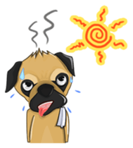 Funny and cute dog sticker #6223359