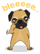 Funny and cute dog sticker #6223363