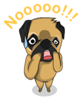 Funny and cute dog sticker #6223365