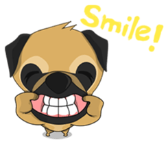 Funny and cute dog sticker #6223378