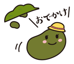 Black Soybeans in Tanba Sasayama sticker #6223408
