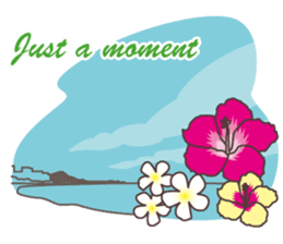 The phrases with Hawaii English ver. sticker #6223551