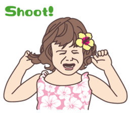 The phrases with Hawaii English ver. sticker #6223557