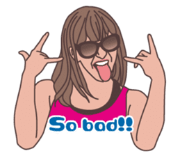 The phrases with Hawaii English ver. sticker #6223559