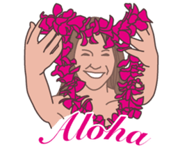 The phrases with Hawaii English ver. sticker #6223564