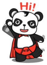 Super panda sticker #6223584