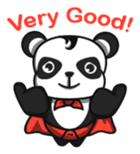 Super panda sticker #6223585