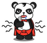 Super panda sticker #6223599