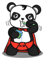 Super panda sticker #6223614