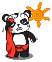 Super panda sticker #6223615
