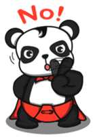 Super panda sticker #6223618