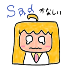 English course of Dr. girl and cat sticker #6223723