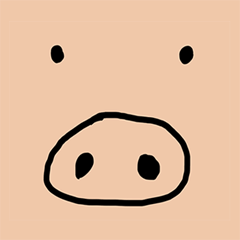 Big head pig
