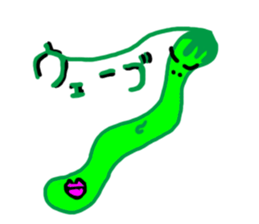 Mrs. Cucumber sticker #6224504