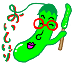 Mrs. Cucumber sticker #6224507