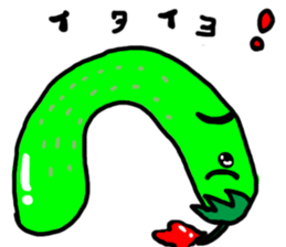 Mrs. Cucumber sticker #6224515