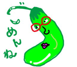 Mrs. Cucumber sticker #6224517