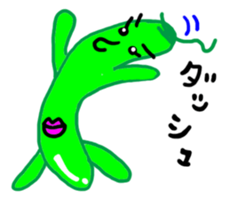 Mrs. Cucumber sticker #6224519