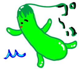 Mrs. Cucumber sticker #6224522