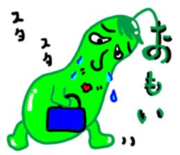 Mrs. Cucumber sticker #6224526