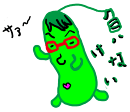 Mrs. Cucumber sticker #6224532