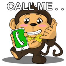 Baby Monkey sticker #6224585