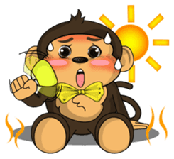 Baby Monkey sticker #6224588
