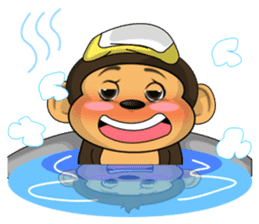 Baby Monkey sticker #6224599