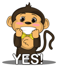 Baby Monkey sticker #6224604