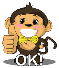 Baby Monkey sticker #6224605