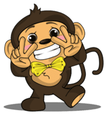 Baby Monkey sticker #6224606