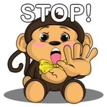 Baby Monkey sticker #6224617