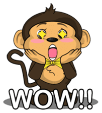 Baby Monkey sticker #6224623