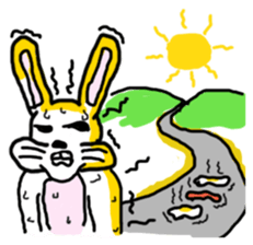 Wonder bunny sticker #6224744