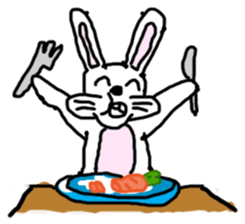 Wonder bunny sticker #6224746