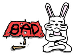 Wonder bunny sticker #6224749