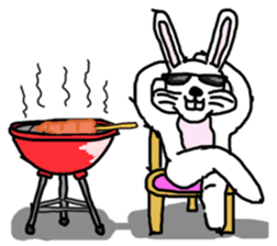 Wonder bunny sticker #6224753