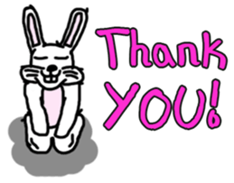 Wonder bunny sticker #6224755