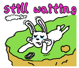 Wonder bunny sticker #6224760