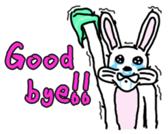 Wonder bunny sticker #6224765