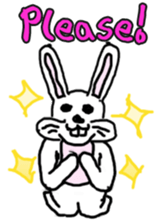 Wonder bunny sticker #6224774