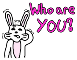 Wonder bunny sticker #6224780