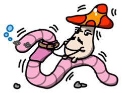 Mustaroom Came Back sticker #6224864