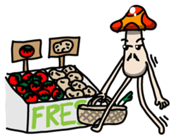 Mustaroom Came Back sticker #6224866